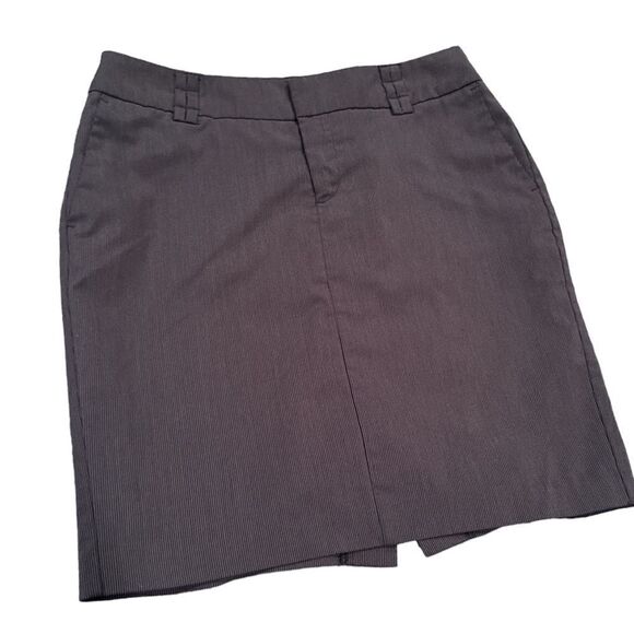 Apostrophe Navy Pencil Skirt Size 2 - Picture 1 of 10